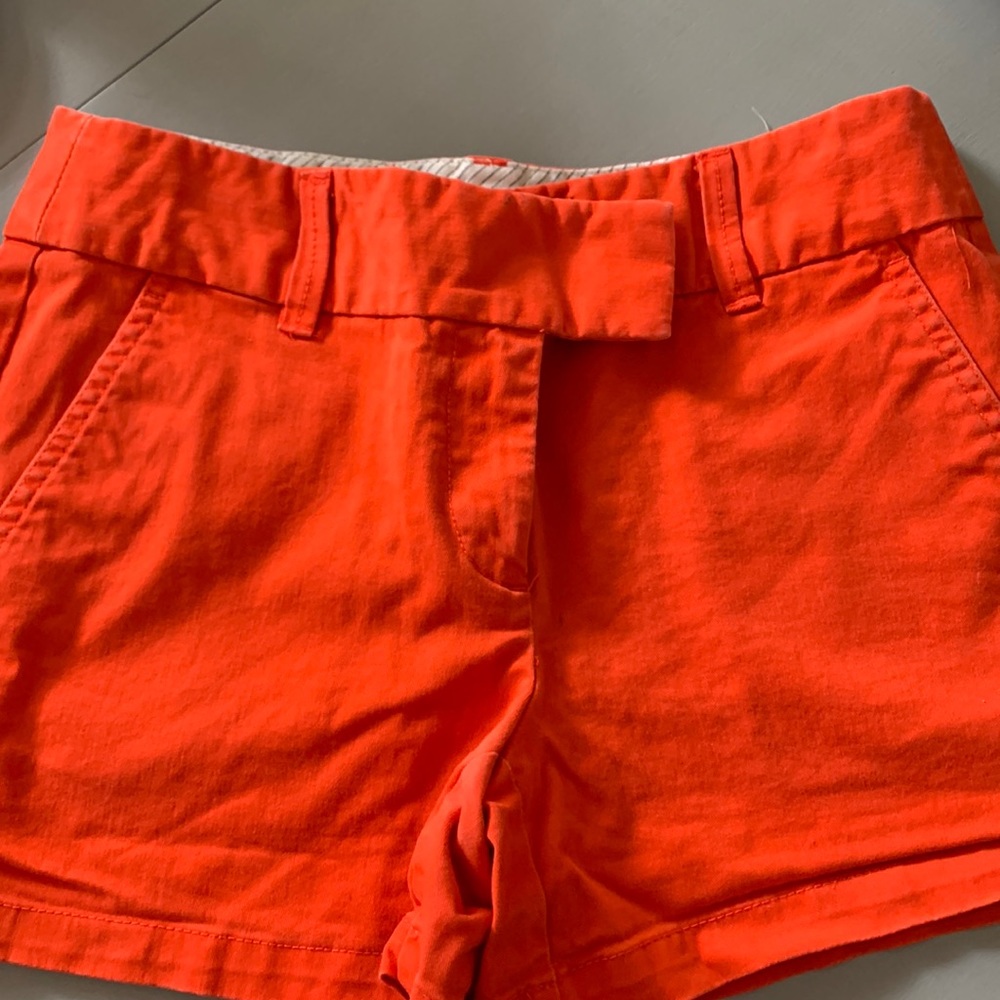 Loft- Orange The Riviera Shorts Size 0